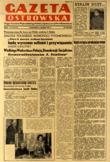 Gazeta Ostrowska 1949.12.05 R.II nr332(343)