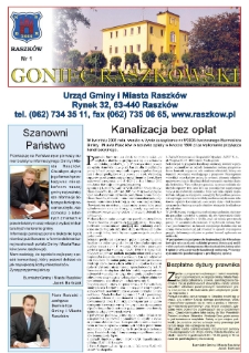 Goniec Raszkowski 2007, nr 1