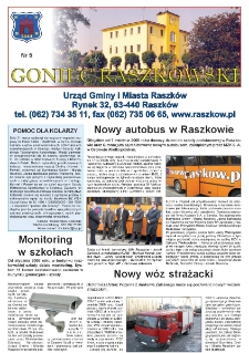 Goniec Raszkowski 2008, nr 5