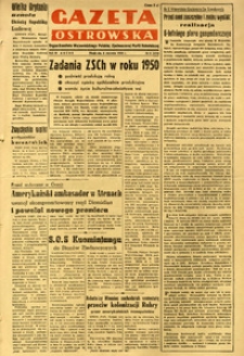 Gazeta Ostrowska 1950.01.08 R.III nr8(374)