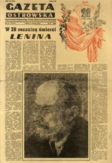 Gazeta Ostrowska 1950.01.21 R.III nr21(387)