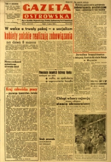 Gazeta Ostrowska 1950.03.03 R.III nr62(428)