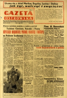 Gazeta Ostrowska 1950.05.05 R.III nr123(489)