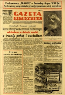 Gazeta Ostrowska 1950.05.06 R.III nr124(490)