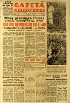 Gazeta Ostrowska 1950.07.26 R.III nr203(569)