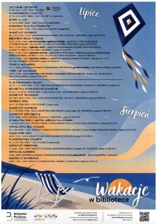 Wakacje w bibliotece : Lipiec/Sierpień