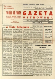 Gazeta Ostrowska 1959.Wrzesień