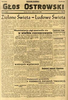 Głos Ostrowski 1948.Zielone Świątki R.IV nr120(369)