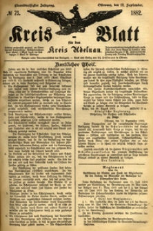 Kreis-Blatt fuer den Kreis Adelnau 1882.09.17 nr75