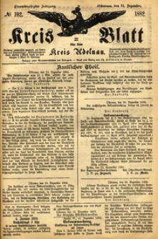 Kreis-Blatt fuer den Kreis Adelnau 1882.12.21 nr102
