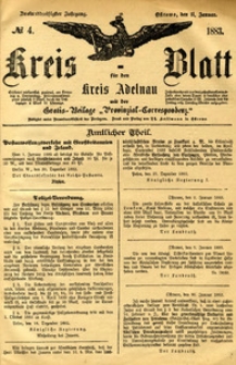 Kreis-Blatt fuer den Kreis Adelnau 1883.01.11 nr4