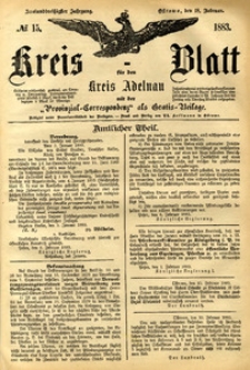 Kreis-Blatt fuer den Kreis Adelnau 1883.02.18 nr15
