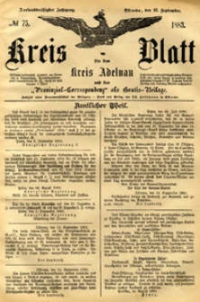 Kreis-Blatt fuer den Kreis Adelnau 1883.09.16 nr75