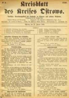 Kreissblatt des Kreisses Osstrowo 1940.01.25 nr8