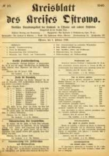 Kreissblatt des Kreisses Osstrowo 1940.02.01 nr10