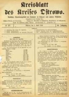 Kreissblatt des Kreisses Osstrowo 1940.04.01 nr27