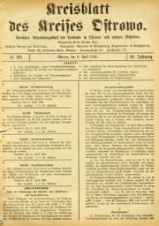 Kreissblatt des Kreisses Osstrowo 1940.04.08 nr29