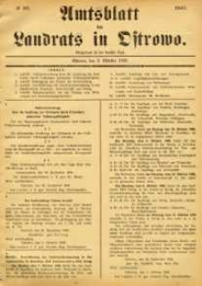 Amtsblatt des Landrats in Osstrowo 1940.10.03 nr80