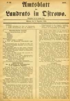Amtsblatt des Landrats in Osstrowo 1940.12.09 nr99