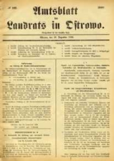 Amtsblatt des Landrats in Osstrowo 1940.12.19 nr102