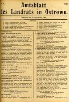 Amtsblatt des Landrats in Ostrowo 1943.09.23 nr76