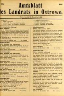 Amtsblatt des Landrats in Ostrowo 1943.12.23 nr102