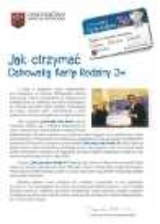 Jak otrzymać Ostrowską Kartę Rodziny 3+