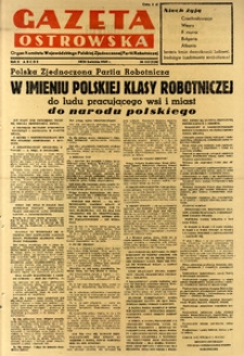 Gazeta Ostrowska 1949.04.29-30 R.II nr115(128)