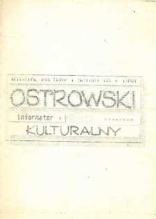Ostrowski informator kulturalny, 1988