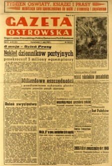 Gazeta Ostrowska 1949.05.09 R.II nr124(137)