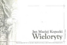 Kopecki Jan Maciej. Wieloryty, 11.2004