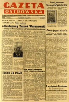 Gazeta Ostrowska 1949.07.04 R.II nr178(191)