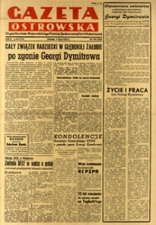 Gazeta Ostrowska 1949.07.05 R.II nr179(192)