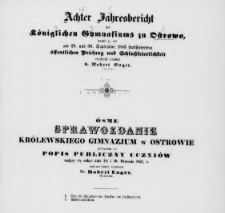 Uber die Parabase der Wolken des Aristophanes
